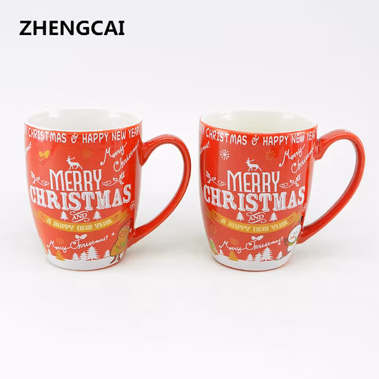 Nouvelle tasse en céramique de promotion de conception pour Noël